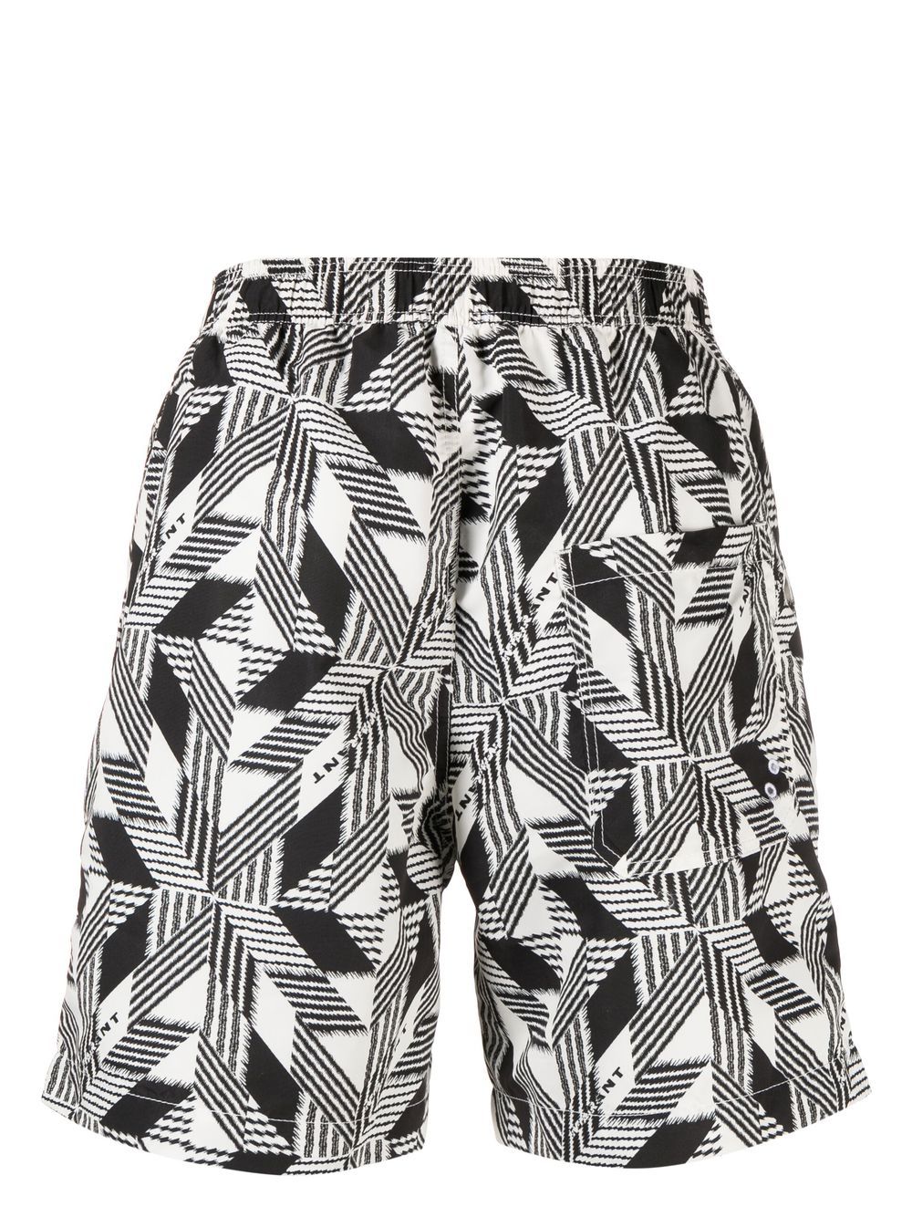 Geometric Print Swim Shorts