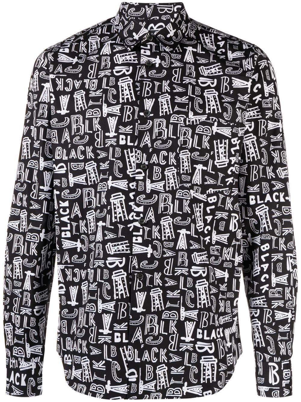 Logo-Print Long-Sleeve Shirt