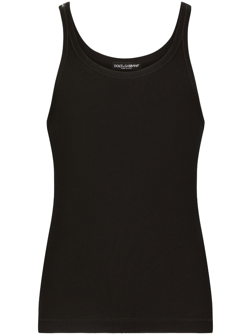 Logo-Patch Detail Tank Top