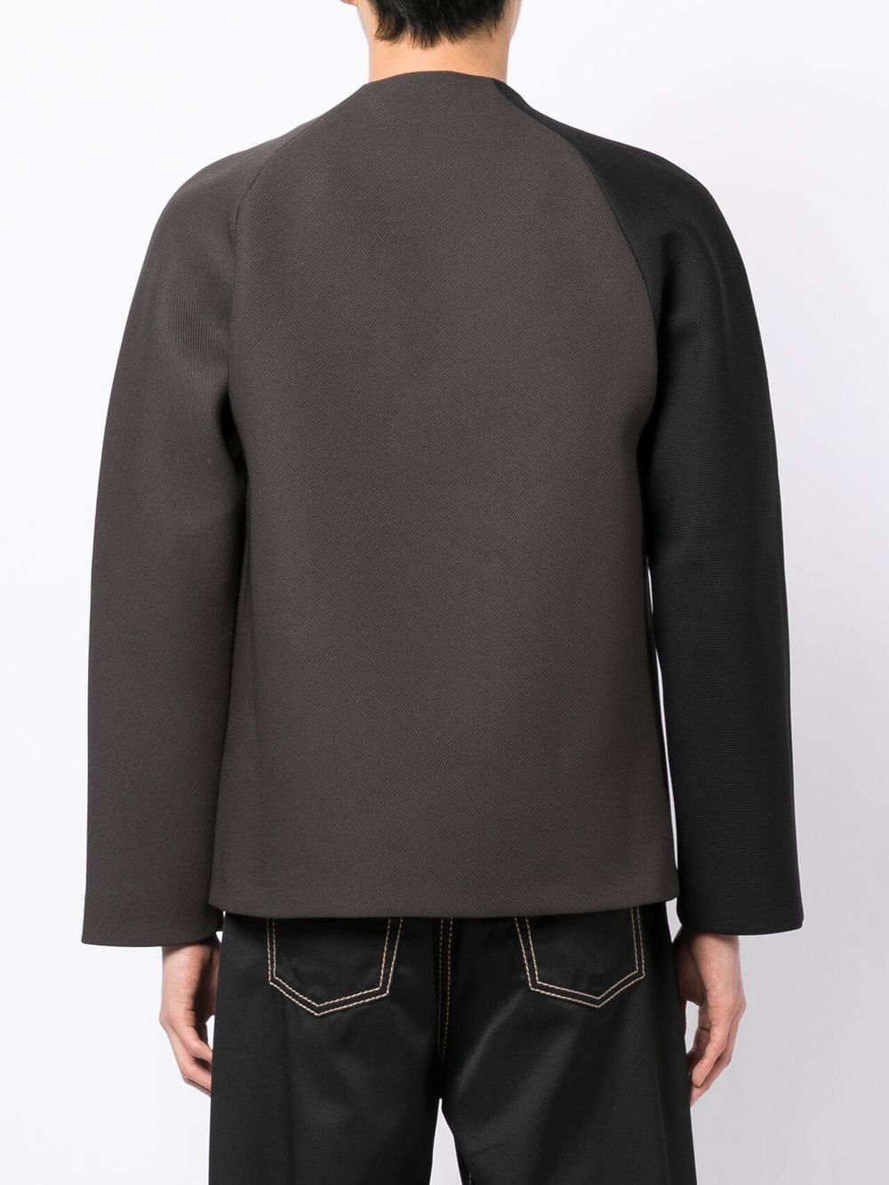 Zip-Detail Sweatshirt