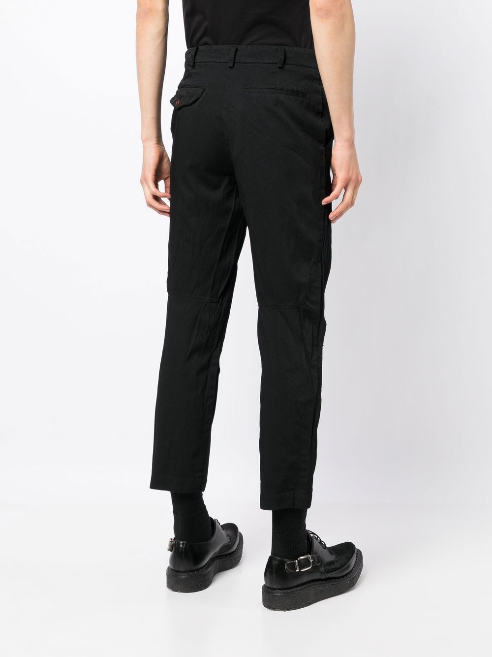 Mid-Rise Cropped Trousers