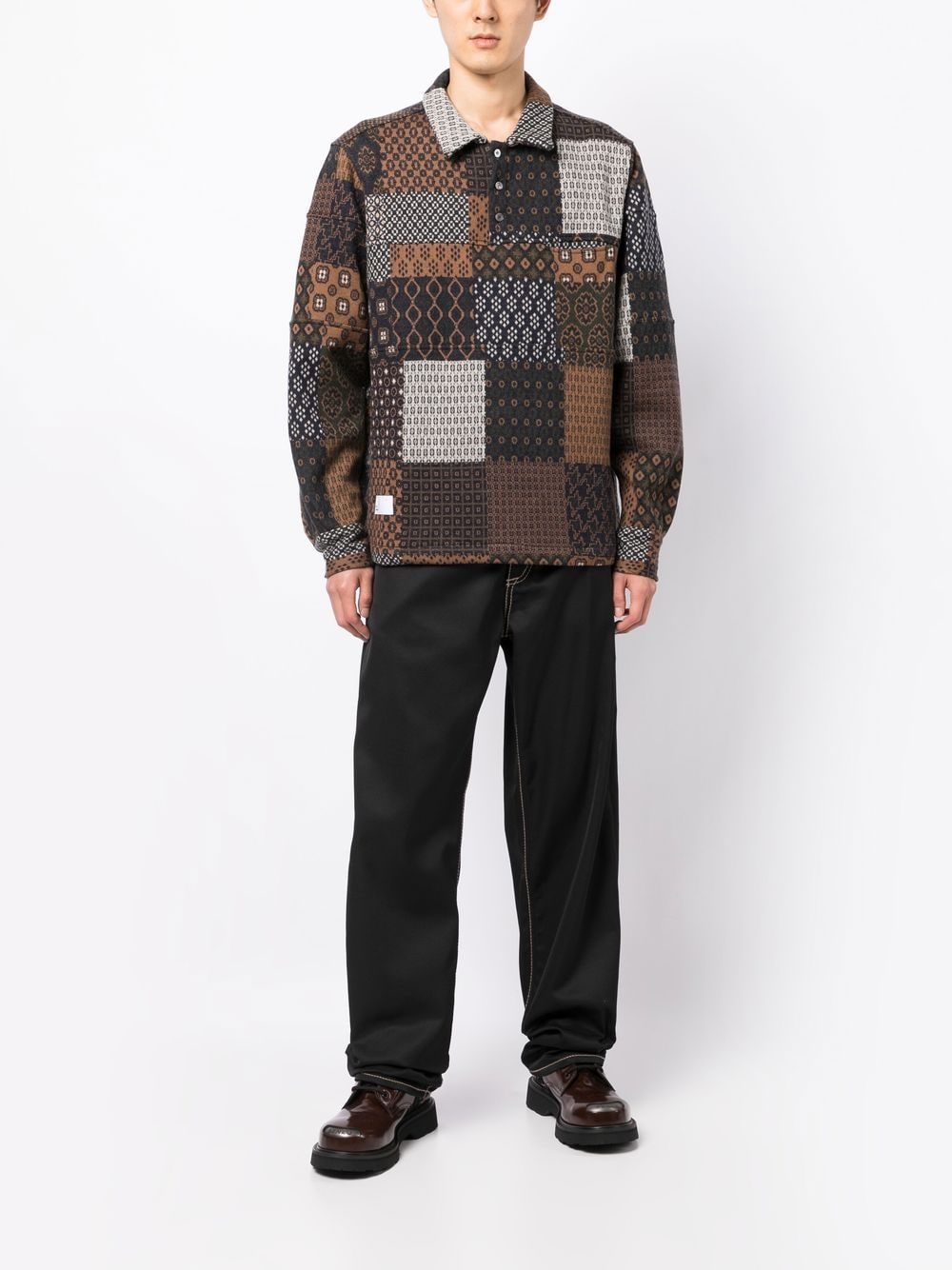 Patchwork Wool Shirt