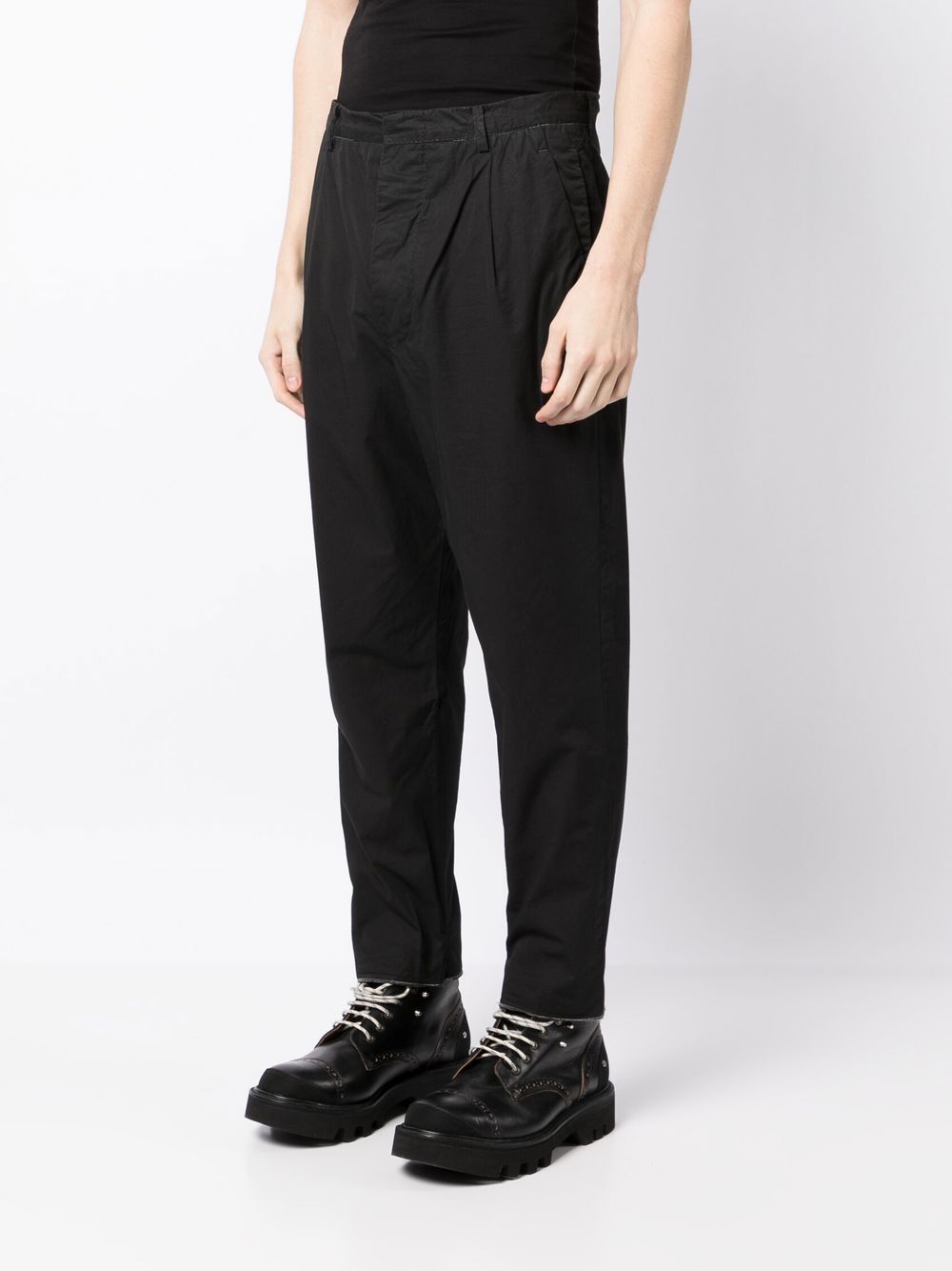 Cotton Tapered Trousers