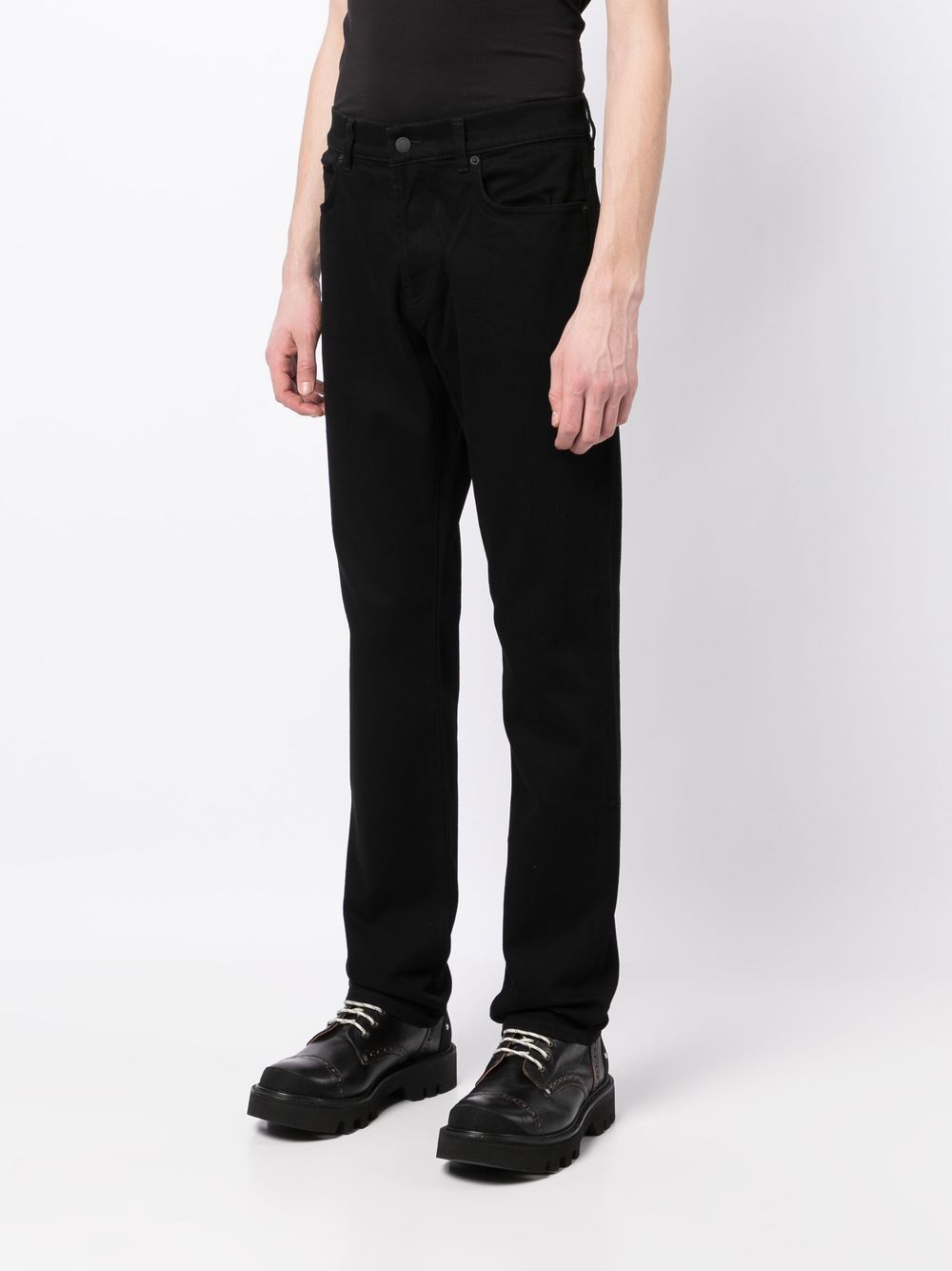 Five-Pocket Straight-Leg Trousers