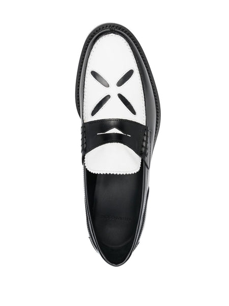 Stefan Cooke Slashed Leather Loafers – The Business Fashion