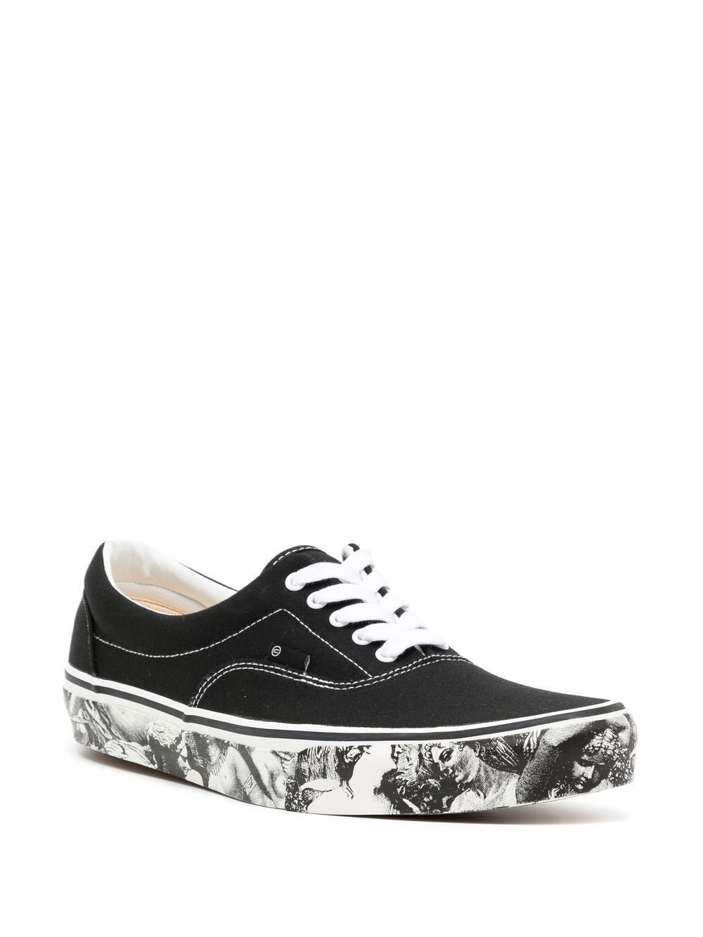 Lace-Up Low-Top Sneakers