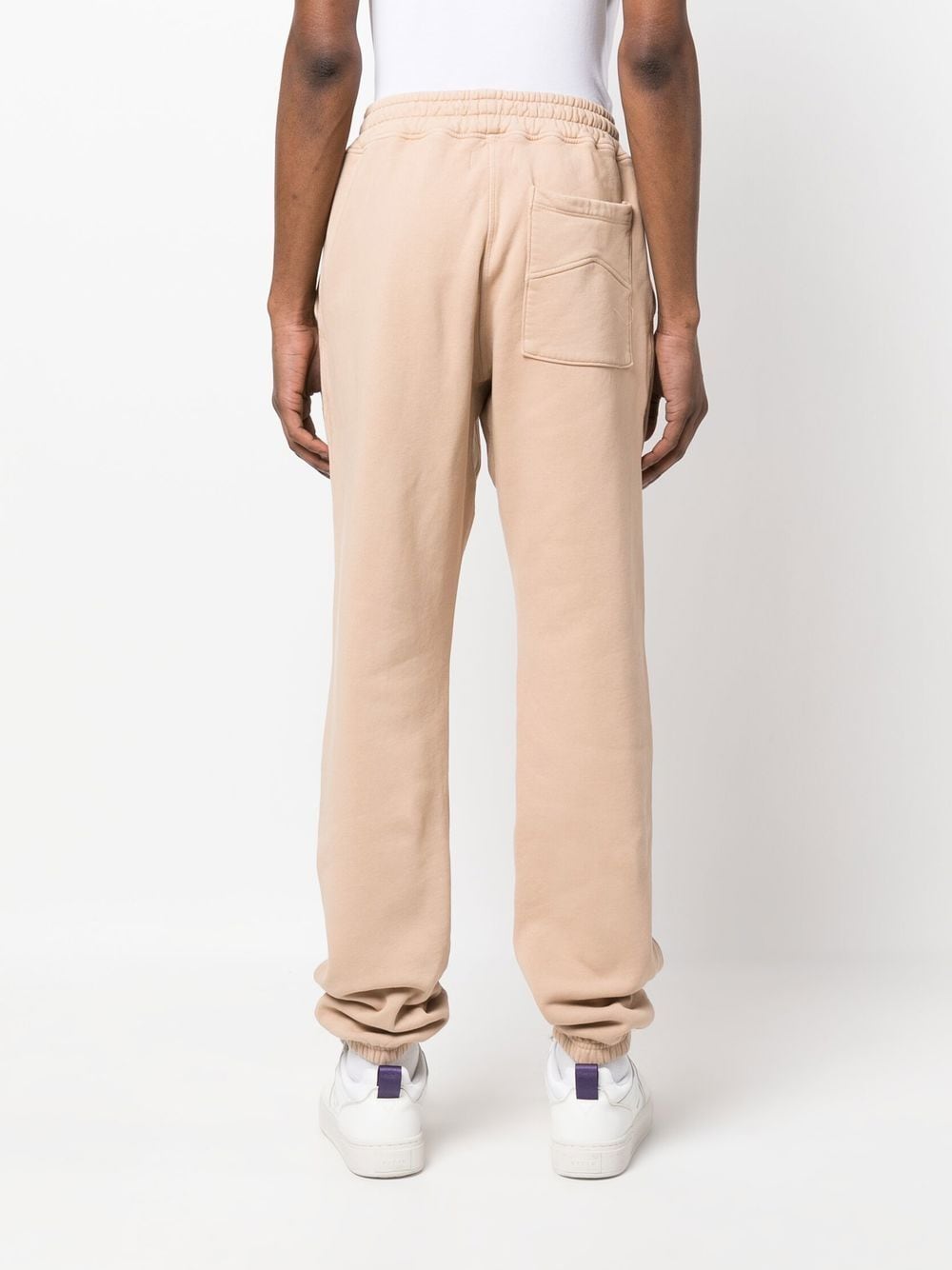 Embroidered-Logo Cotton Track Pants