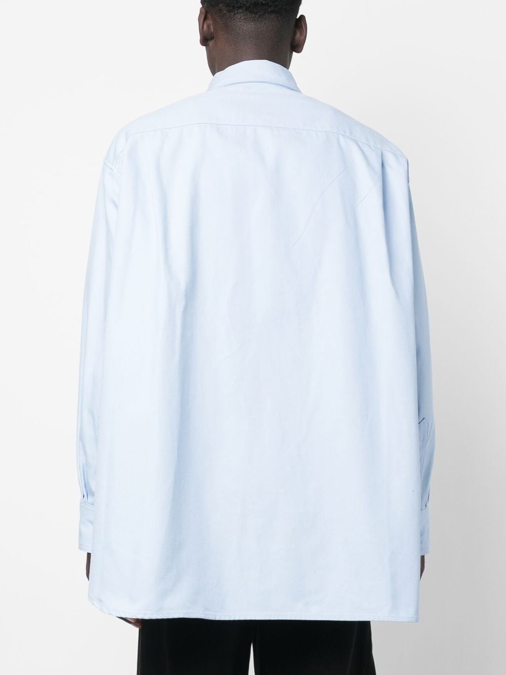 Logo-Patch Long-Sleeve Shirt