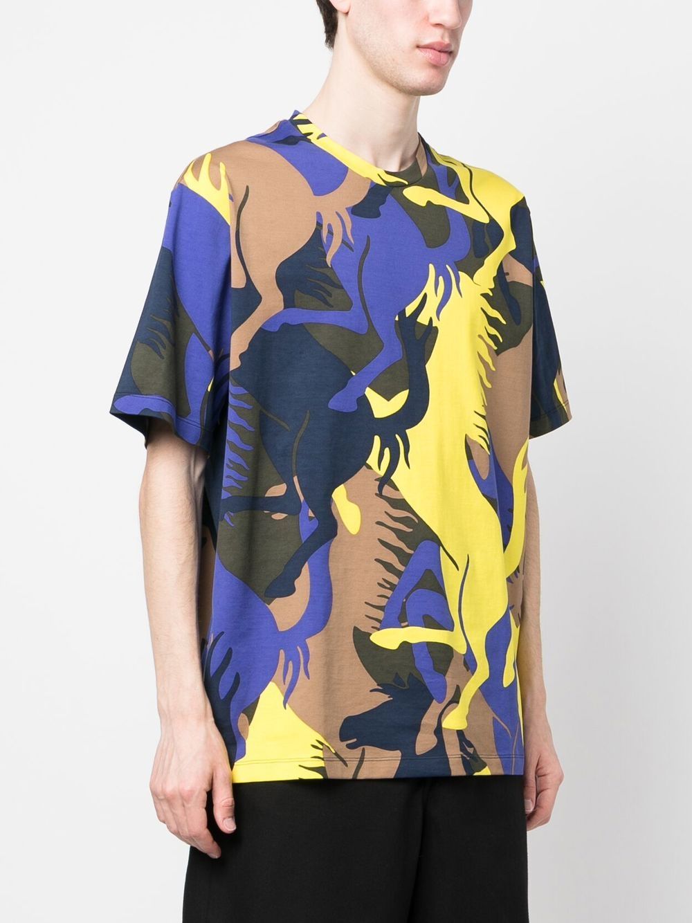 Prancing Horse All-Over Print T-Shirt