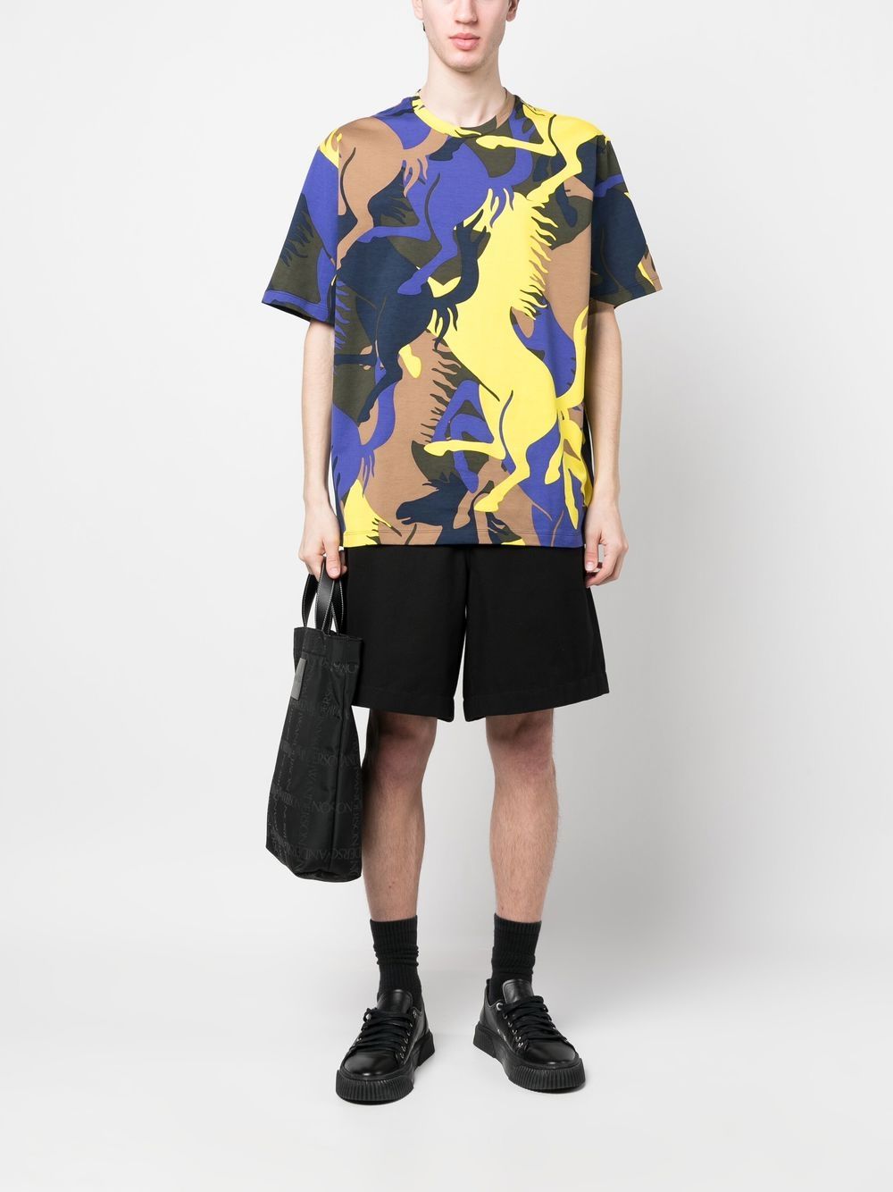 Prancing Horse All-Over Print T-Shirt