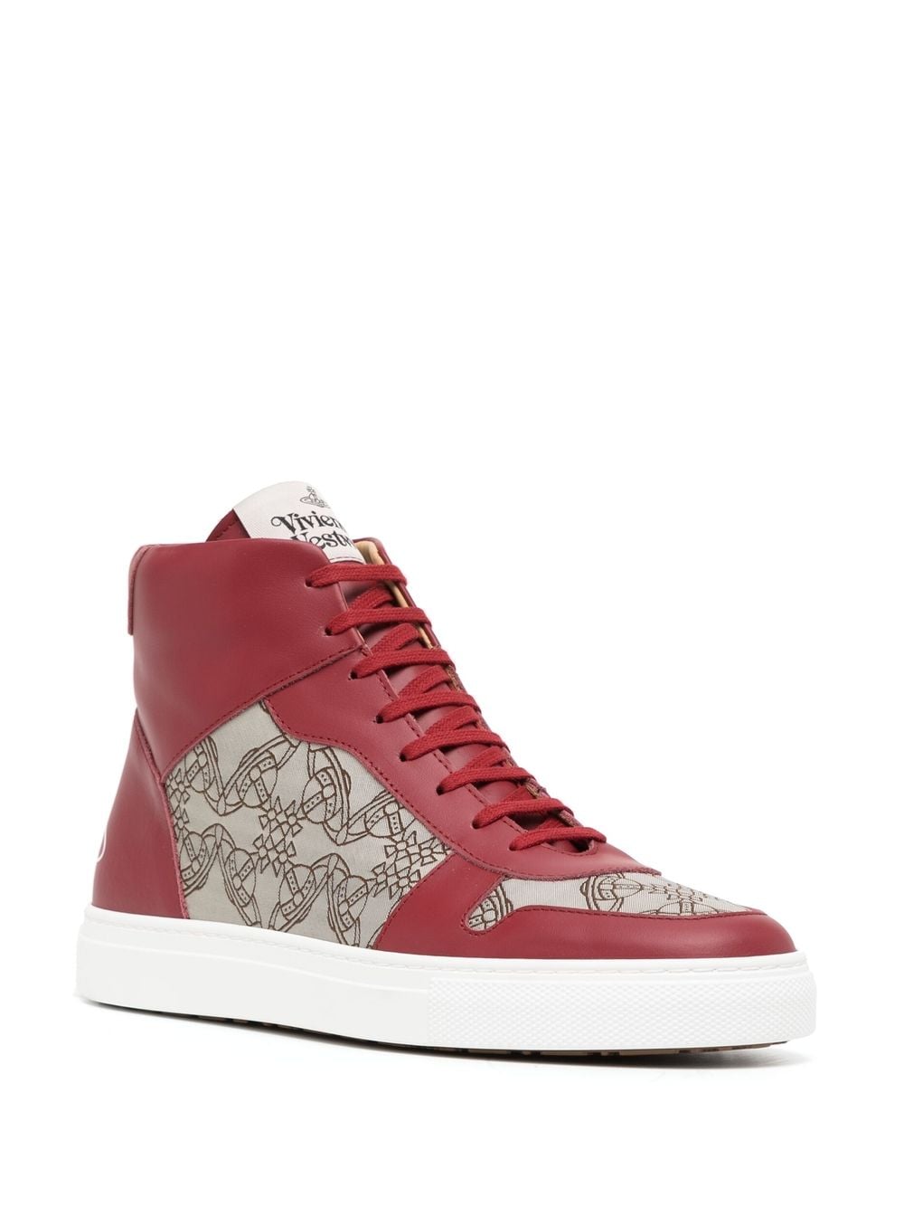 Orb Logo High-Top Sneakers