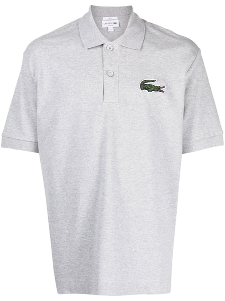 Polo lacoste logo discount grande