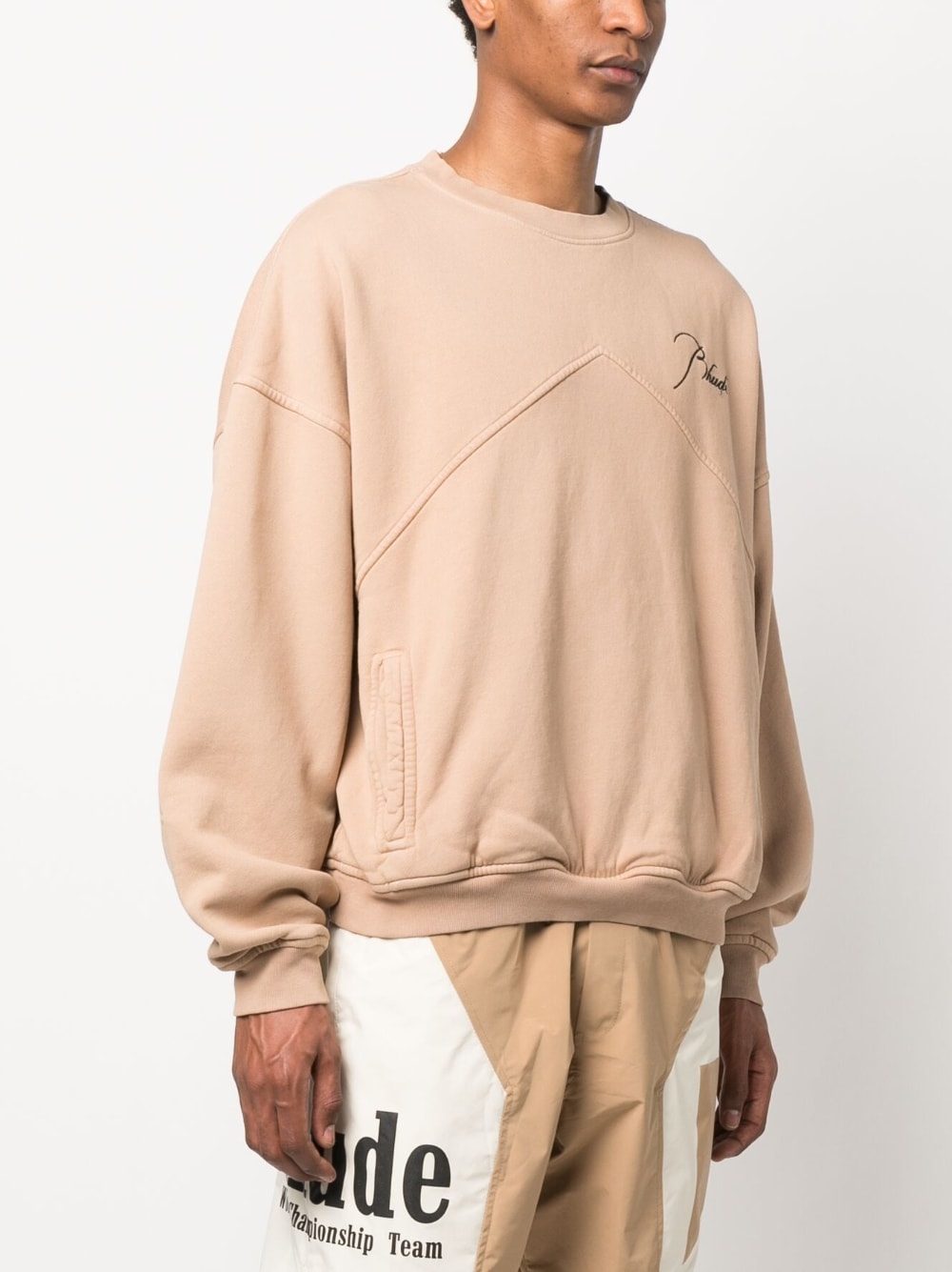 Logo-Print Slouchy Sweatshirt