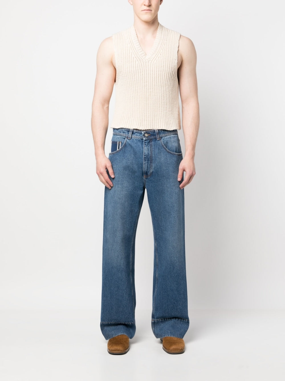 Miles Mid-Rise Wide-Leg Jeans