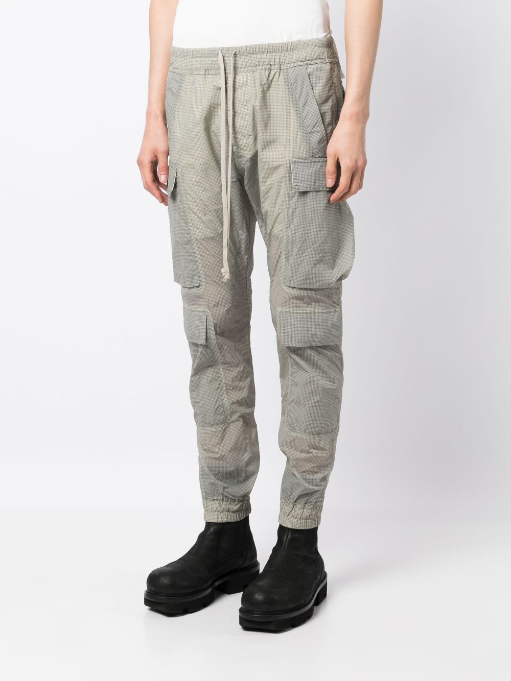 Drawstring-Waist Skinny-Cut Cargo Pants