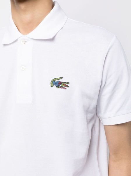 Polo lacoste logo outlet grande