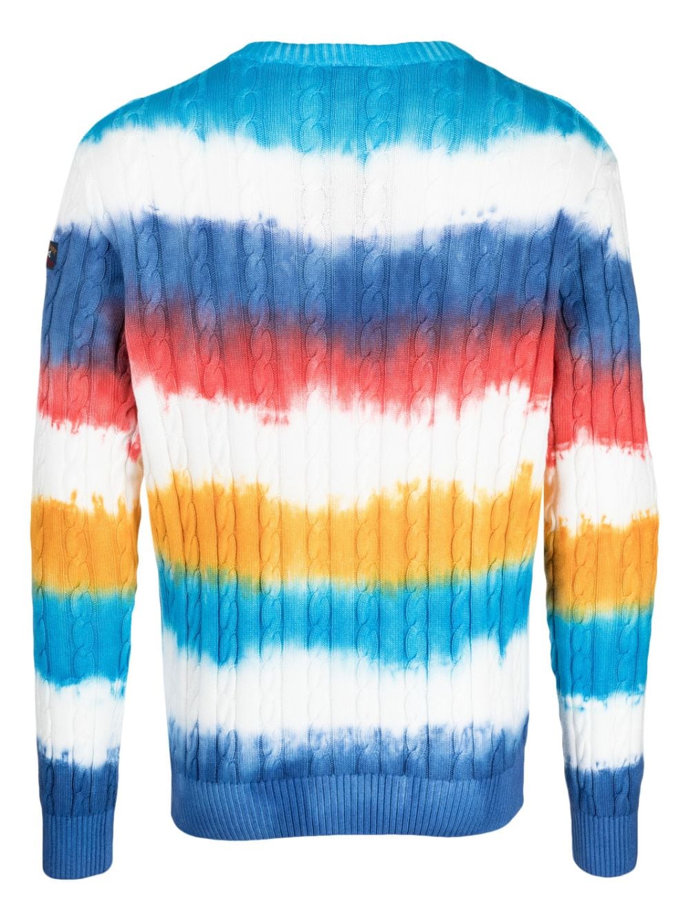 Tie-Dye Pattern Cotton Jumper