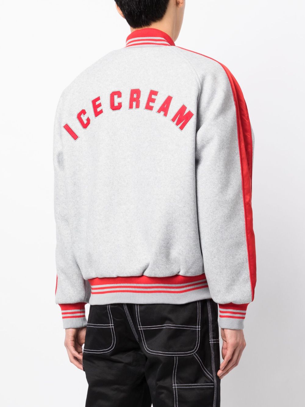 Logo-Embroidered Bomber Jacket