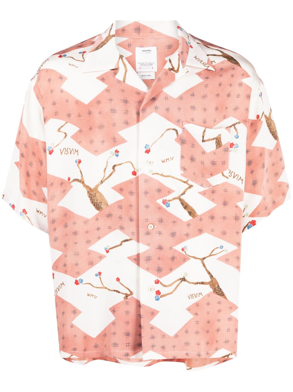 Graphic-Print Short-Sleeve Shirt