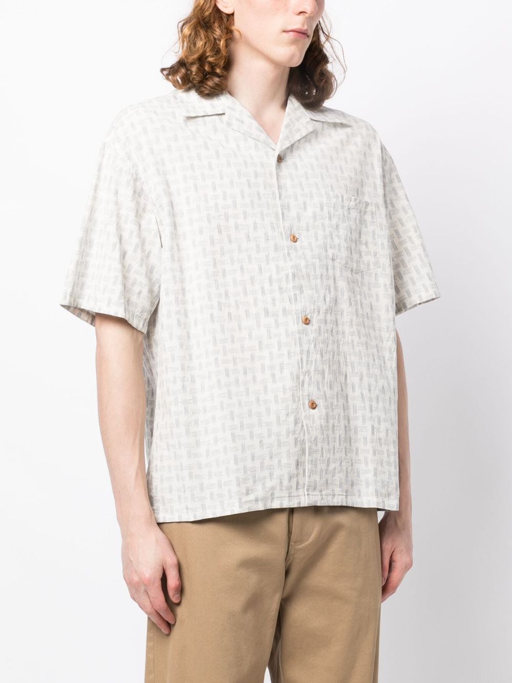 Graphic-Print Short-Sleeve Shirt