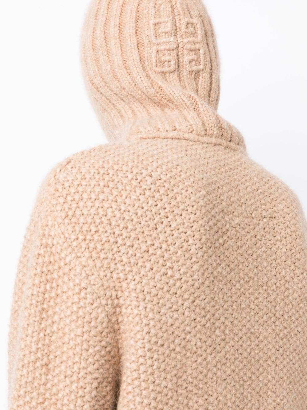 4G Motif-Embroidered Balaclava Jumper