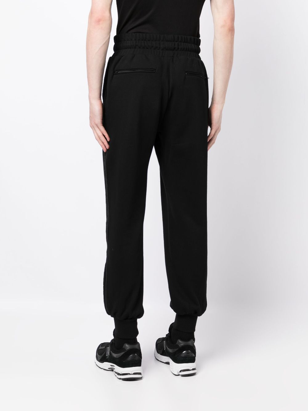 Side-Stripe Cotton Track Pants