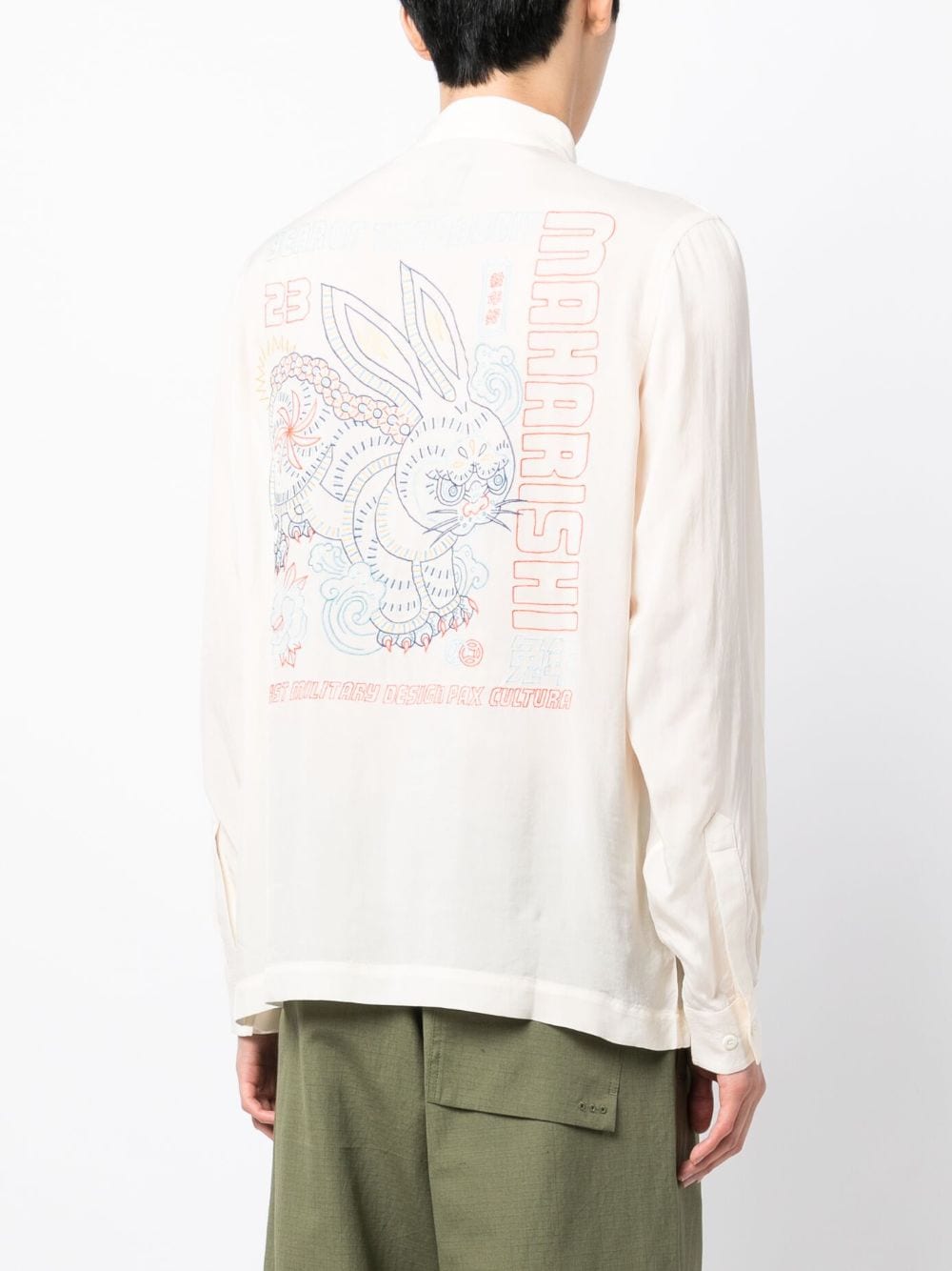 Year Of The Rabbit-Embroidered Shirt