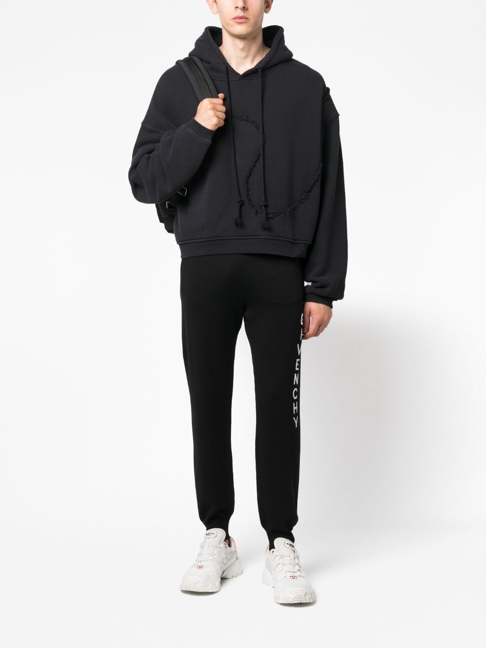 Intarsia-Knit Logo Track Pants