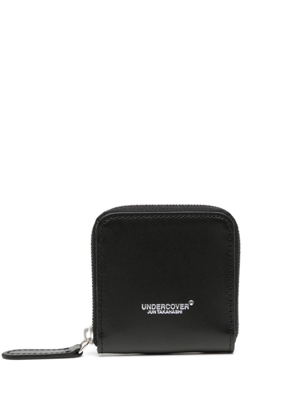 Logo-Print Zip-Up Wallet