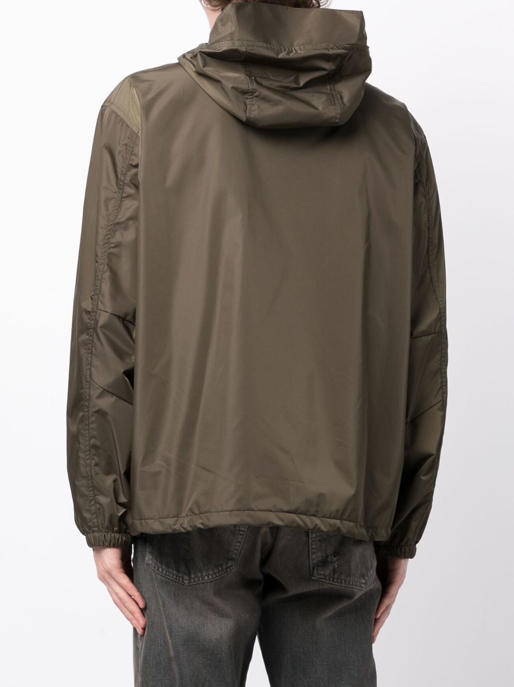 Logo-Print Hooded Jacket