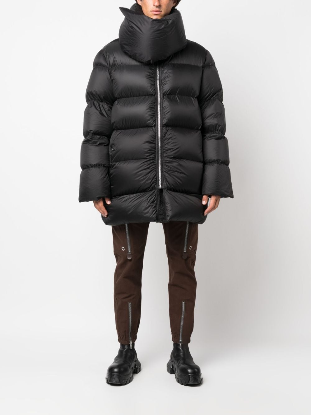 High-Neck Puffer Coat