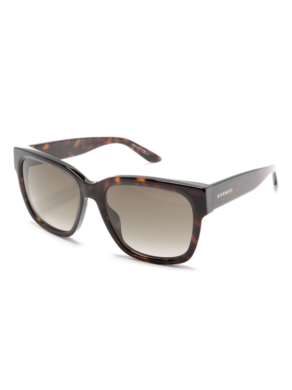 Logo-Print Square-Frame Sunglasses